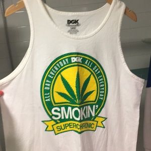 DGK Smoking SuperChronic potleaf shirt